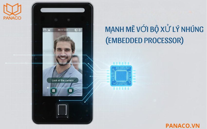 Thiết bị kiểm soát ra vào Dahua DHI-ASI6214J-MFW-V1 được trang bị bộ xử lý nhúng (Embedded Processor) chuyên dụng
