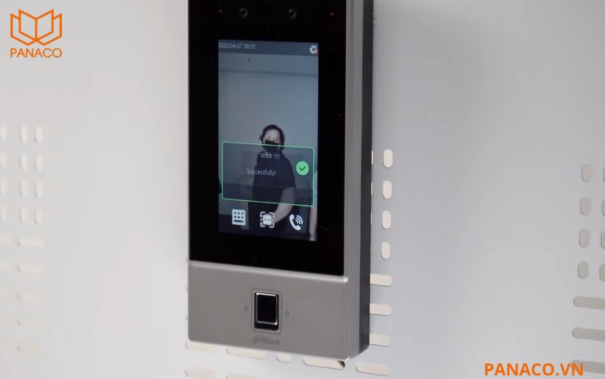 DHI-ASI6214S-PW hỗ trợ phát hiện khẩu trang và mũ bảo hiểm