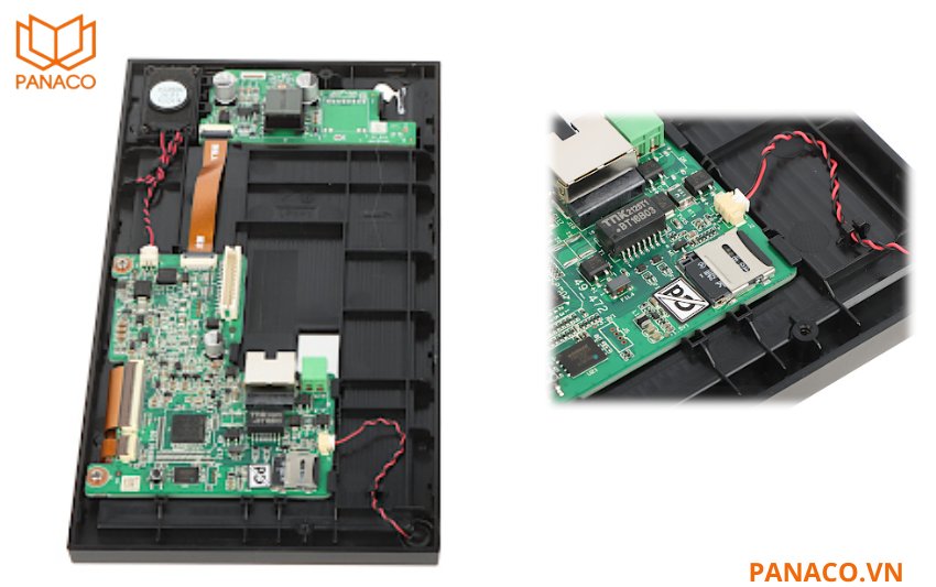 DHI-VTH2421FB-P tích hợp 1 cổng mạng cùng khe cắm thẻ SD