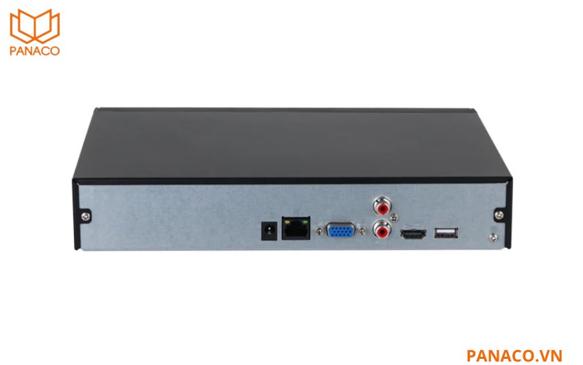 Đầu ghi Dahua DHI-NVR2104HS-I2 được thiết kế để hỗ trợ tối đa 4 camera IP