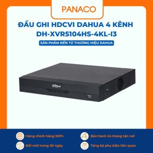 Đầu ghi hình 5in1 4 kênh Dahua DH-XVR5104HS-4KL-I3
