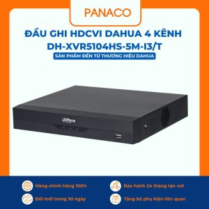 Đầu ghi HDCVI Dahua 4 kênh DH-XVR5104HS-5M-I3/T