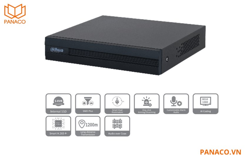 Đầu ghi hình HDCVI Dahua DH-XVR1B08-I-512G