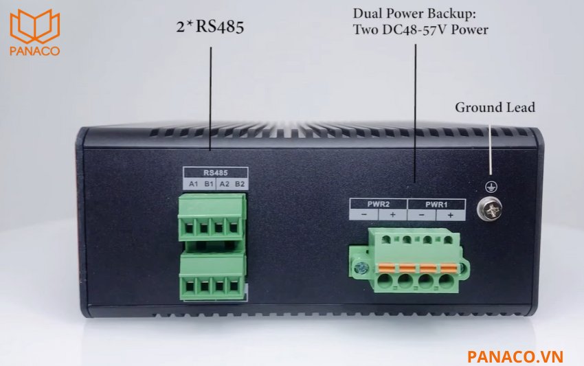  DH-PFS4210-8GT-DP xử lý tốt các luồng dữ liệu lớn từ nhiều camera hoạt động cùng lúc