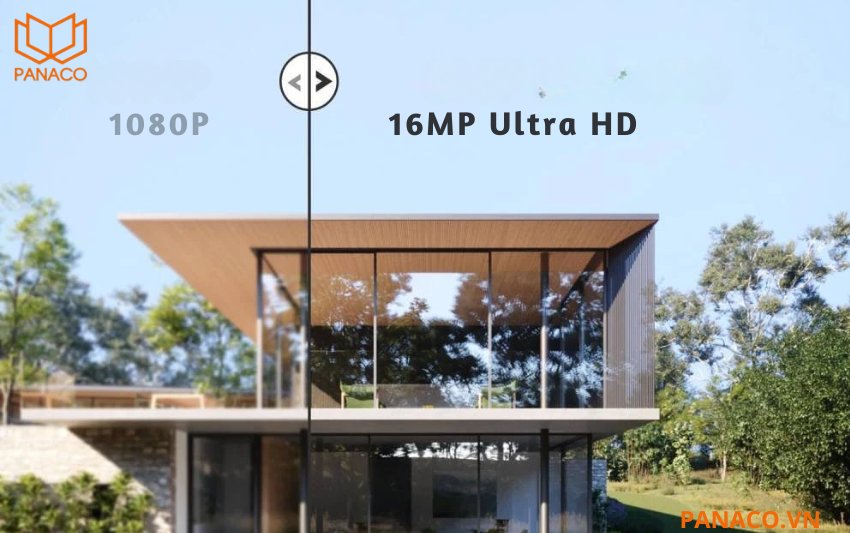 Hỗ trợ độ phân giải lên đến 16MP