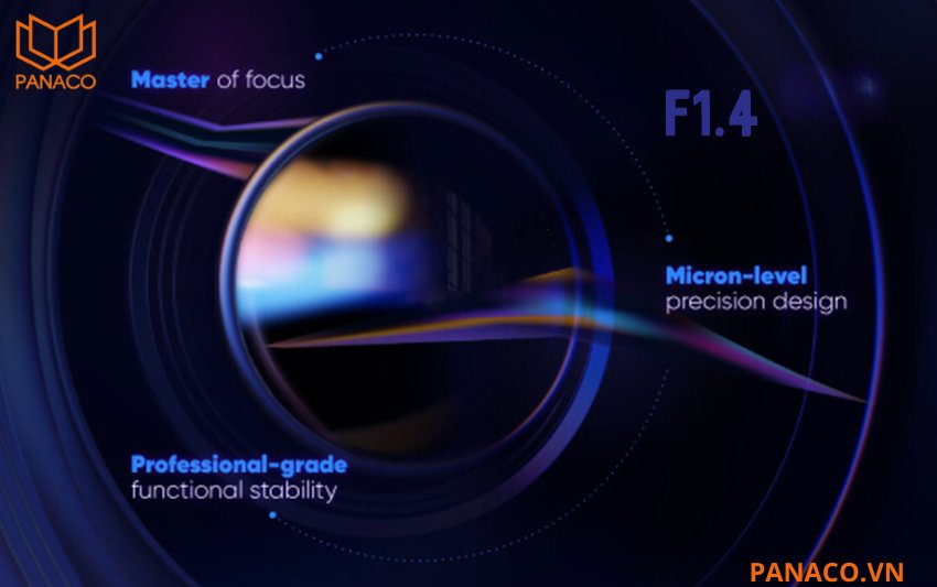 DH-IPC-HDW3649QM-S-IL thiết kế ống kính 2.8 mm hoặc 3.6 mm, khẩu độ F1.4