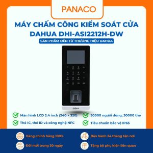 Máy chấm công kiểm soát cửa Dahua DHI-ASI2212H-DW