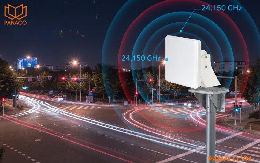 Máy dò radar Dahua DHI-ITARD-024SA-ST hoạt động ở dải tần số 24.150 GHz