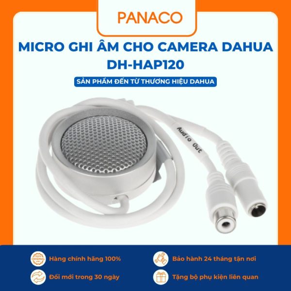 Micro ghi âm cho camera Dahua DH-HAP120