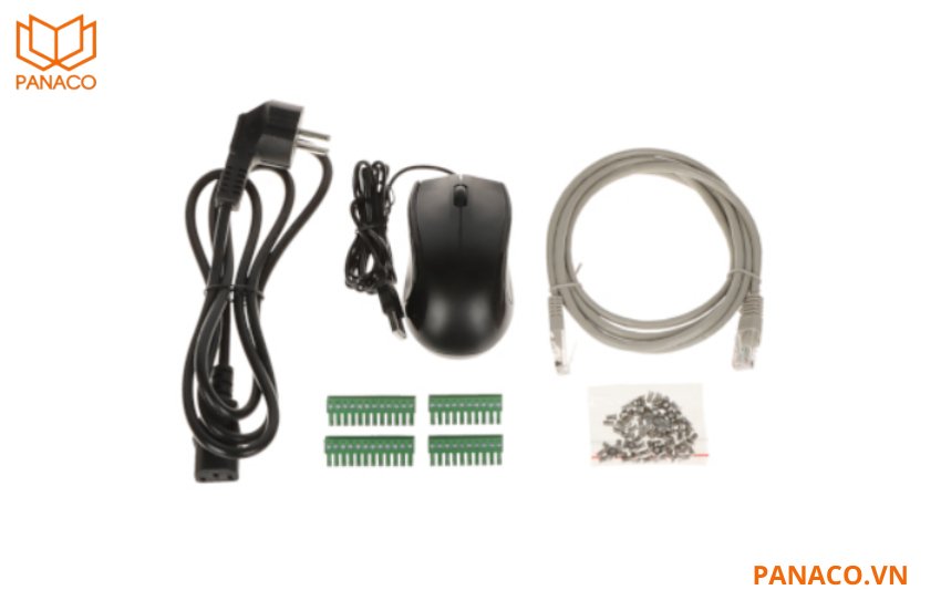 Phụ kiện kèm theo khi mua đầu ghi DHI-NVR5064-EI tại Panaco