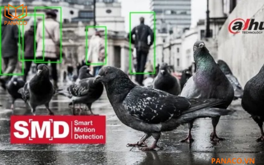 DH-IPC-HFW3841T-ZS-S2 xử lý thông minh giúp phân biệt chính xác người và xe