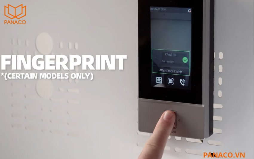 Thiết bị Dahua DHI-ASI6214S-PW hỗ trợ nhiều phương thức mở khóa gồm: khuôn mặt, vân tay, thẻ IC và mật khẩu