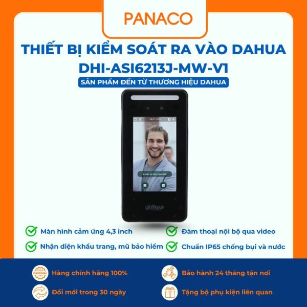 Máy chấm công Dahua DHI-ASI6213J-MW-V1