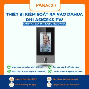 Kiểm soát ra vào bằng khuôn mặt Dahua DHI-ASI6214S-PW