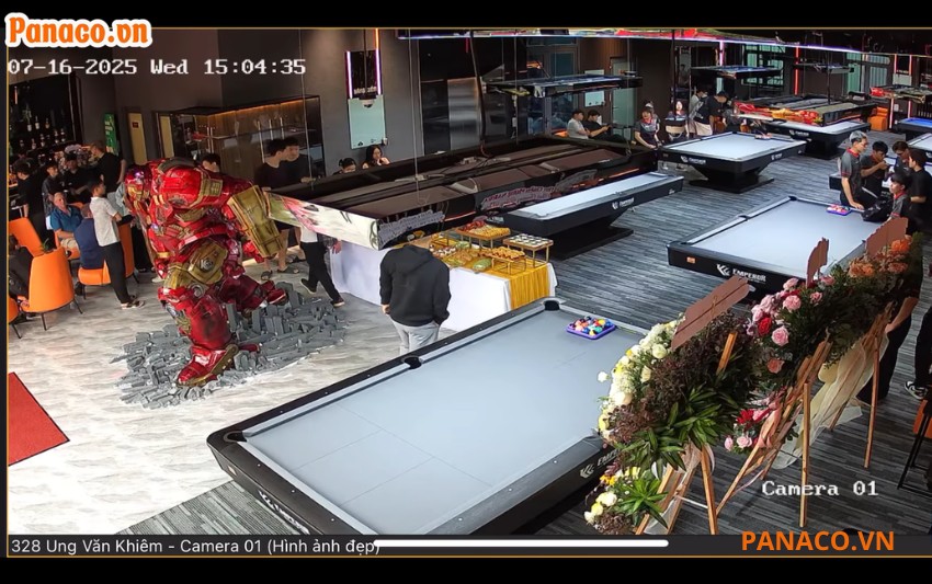 Vì sao quán bida cần một hệ thống camera được thiết kế riêng