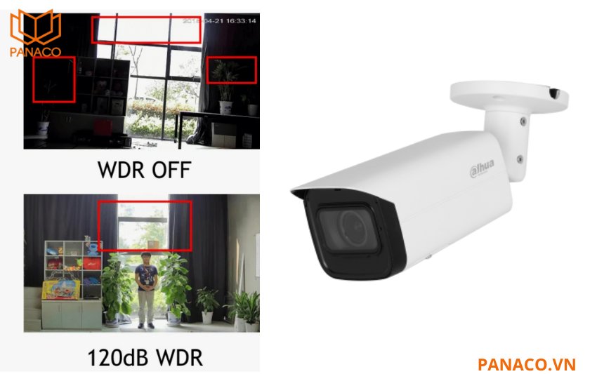 DH-IPC-HFW3441T-ZS-S2 sở hữu bộ xử lý hình ảnh đa tầng giúp video luôn rõ ràng