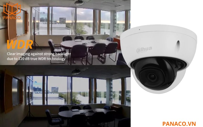  DH-IPC-HDBW2841R-ZS sở hữu bộ công nghệ xử lý hình ảnh tiên tiến WDR 120dB