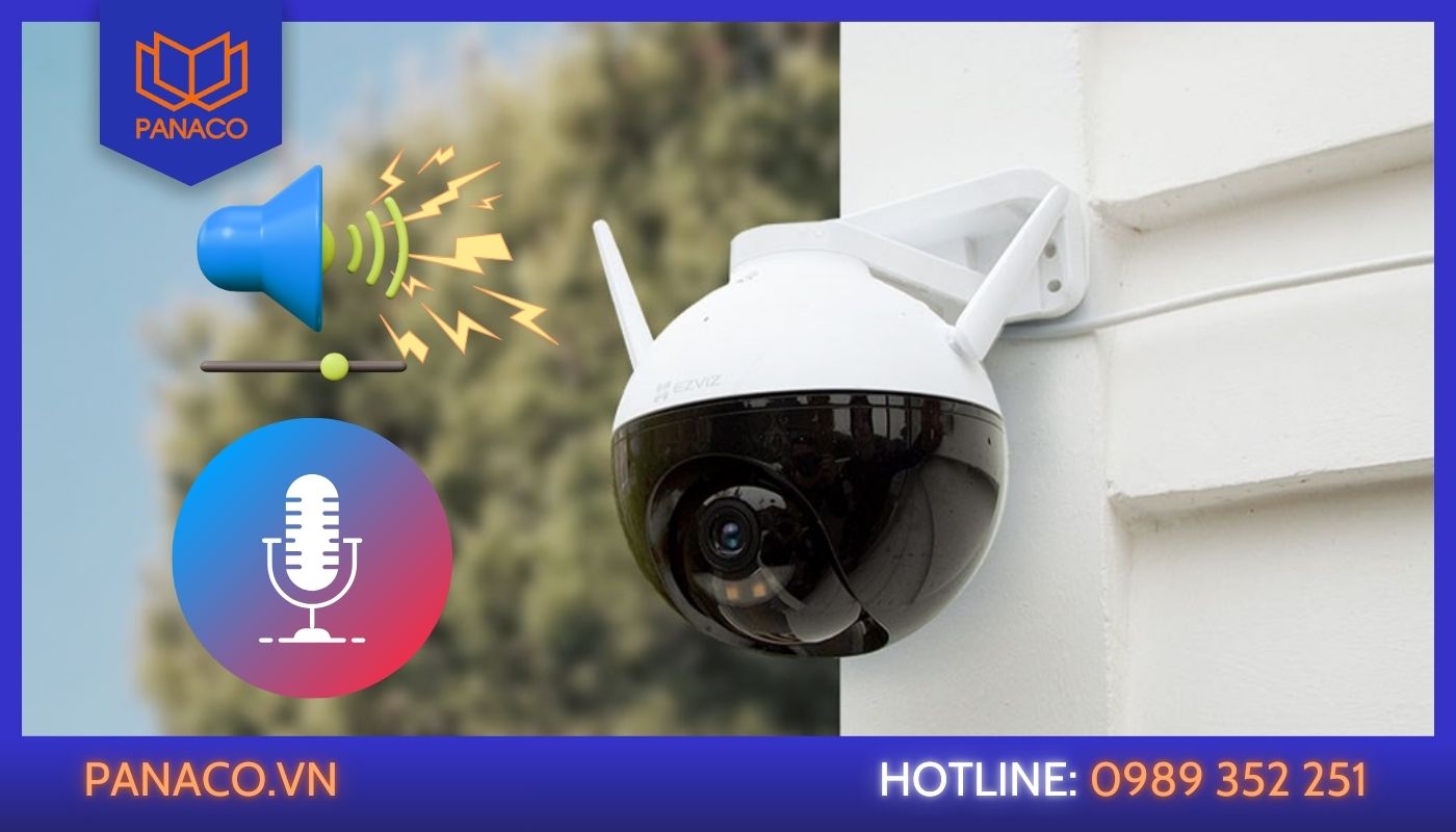 Lỗi camera Ezviz bị hú do âm lượng quá lớn Lỗi camera Ezviz bị hú do âm lượng quá lớn