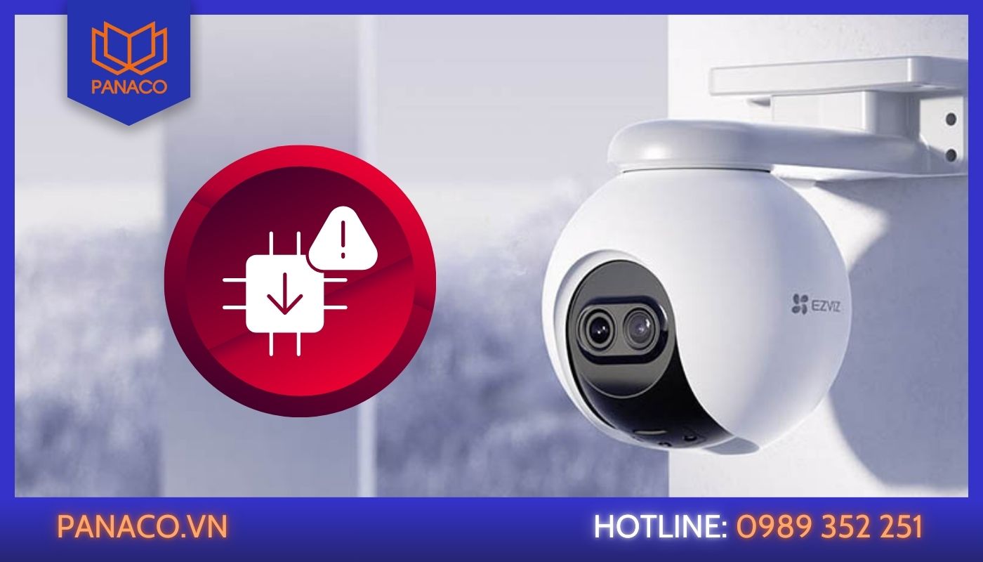 Camera Ezviz bị rè do firmware đã cũ Camera Ezviz bị rè do firmware đã cũ