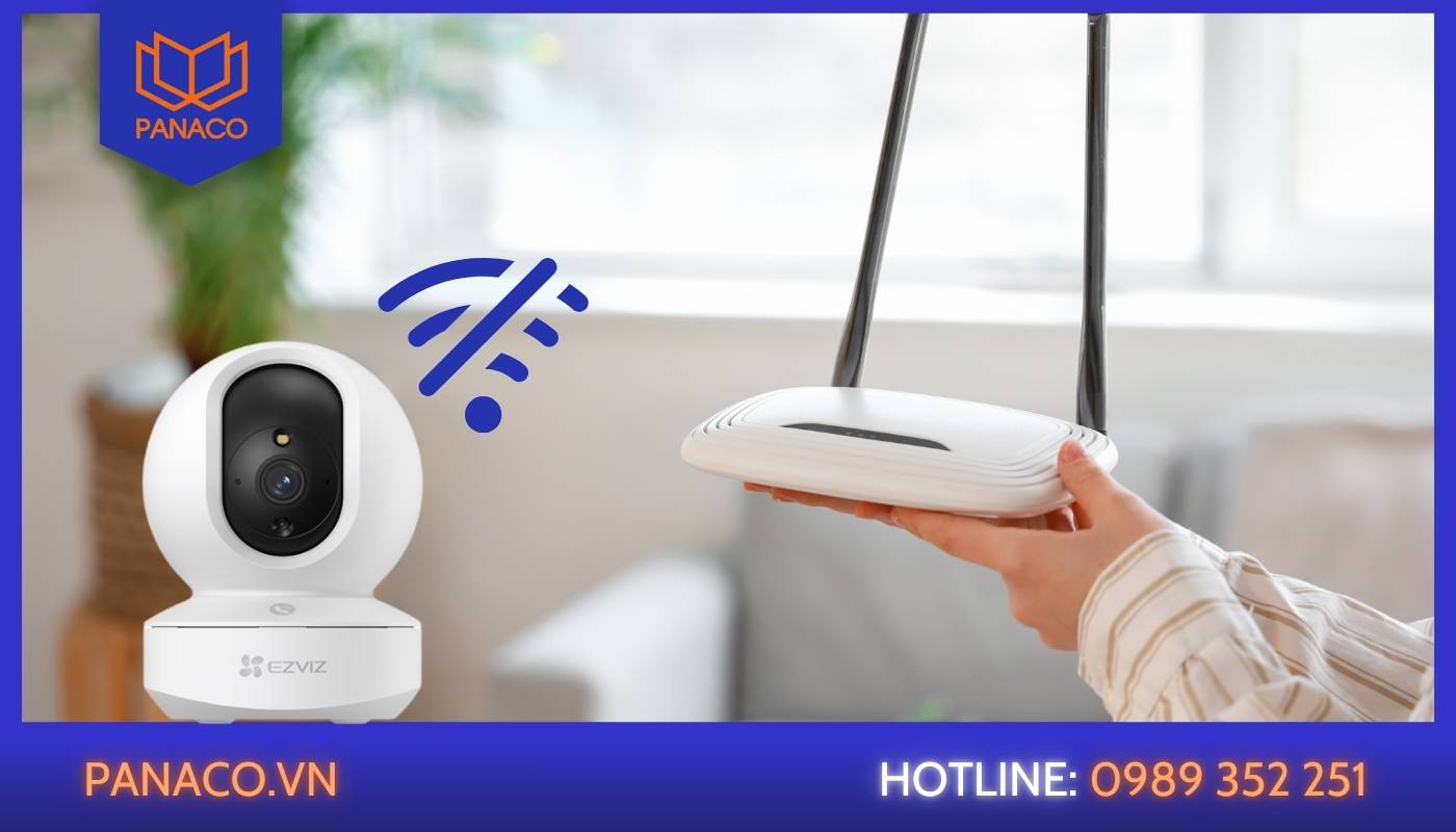 Camera Ezviz vô hiệu hóa do mất kết nối Internet/ Wifi