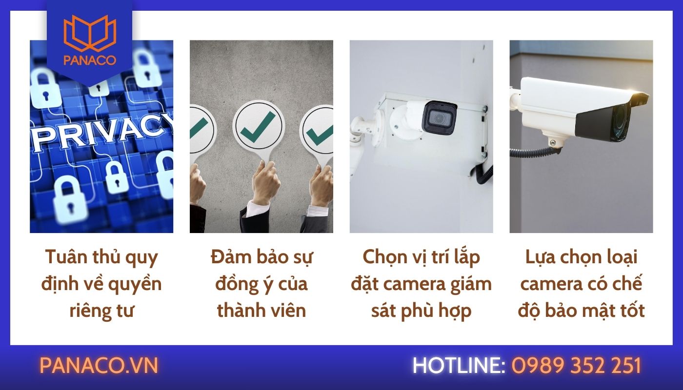 Trước khi lắp camera trong phòng ngủ, cần hỏi thành viên trong nhà, tuân thủ pháp luật, chọn vị trí phù hợp...