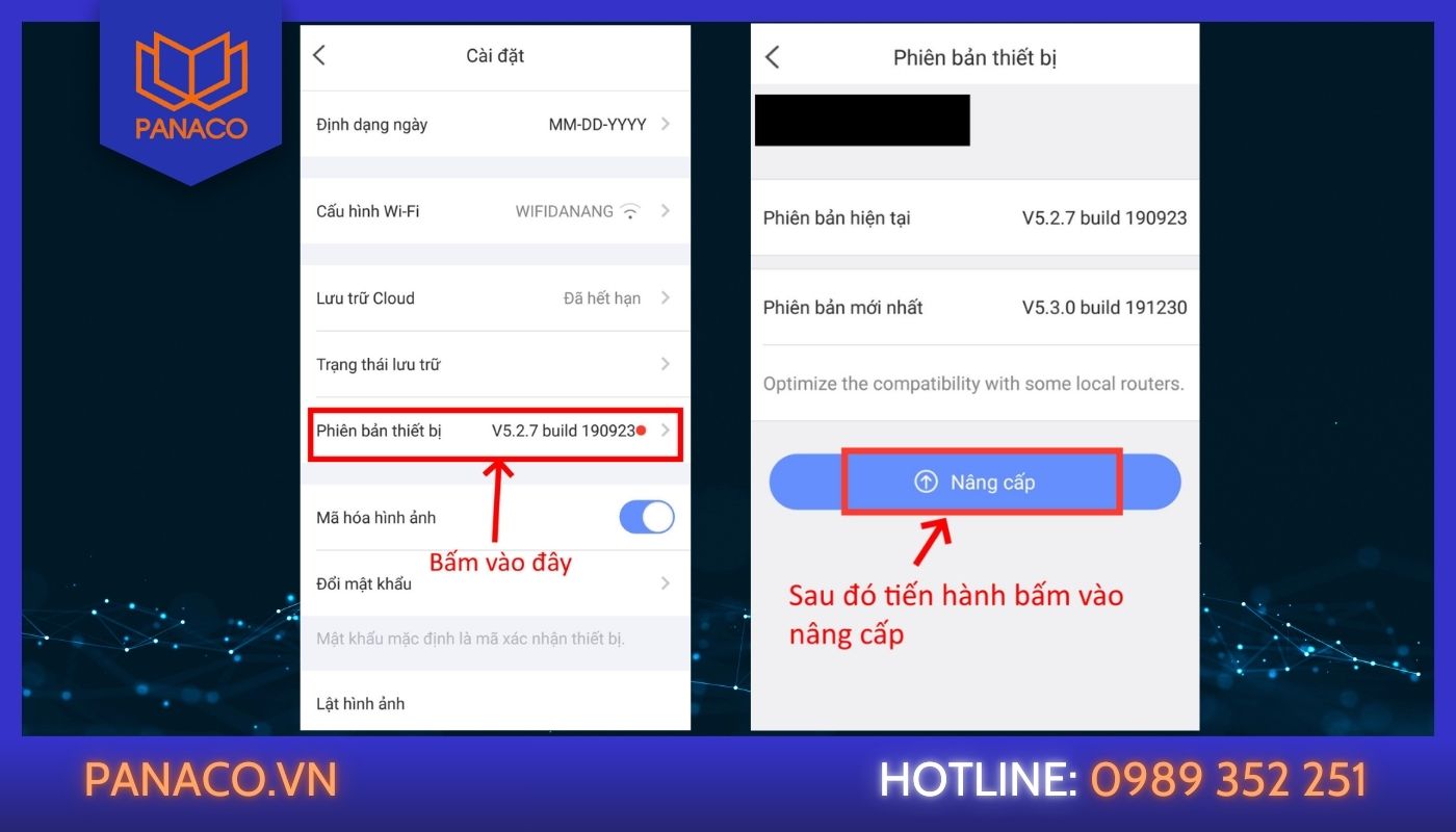 Cập nhật phiên bản firmware mới để fix lỗi camera Ezviz bị lỗi âm thanh Cập nhật phiên bản firmware mới để fix lỗi camera Ezviz bị lỗi âm thanh