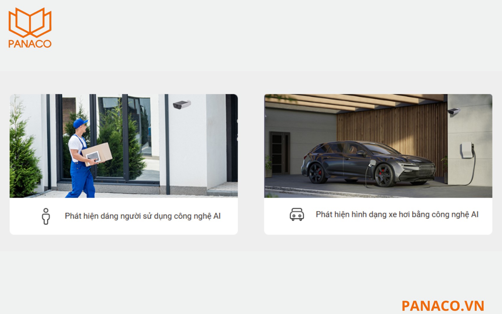 Ezviz CB5 4K được tích hợp AI phát hiện hình dáng người và phương tiện
