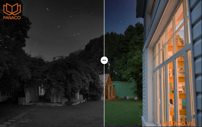 EB5 4K là camera giám sát có màu ban đêm