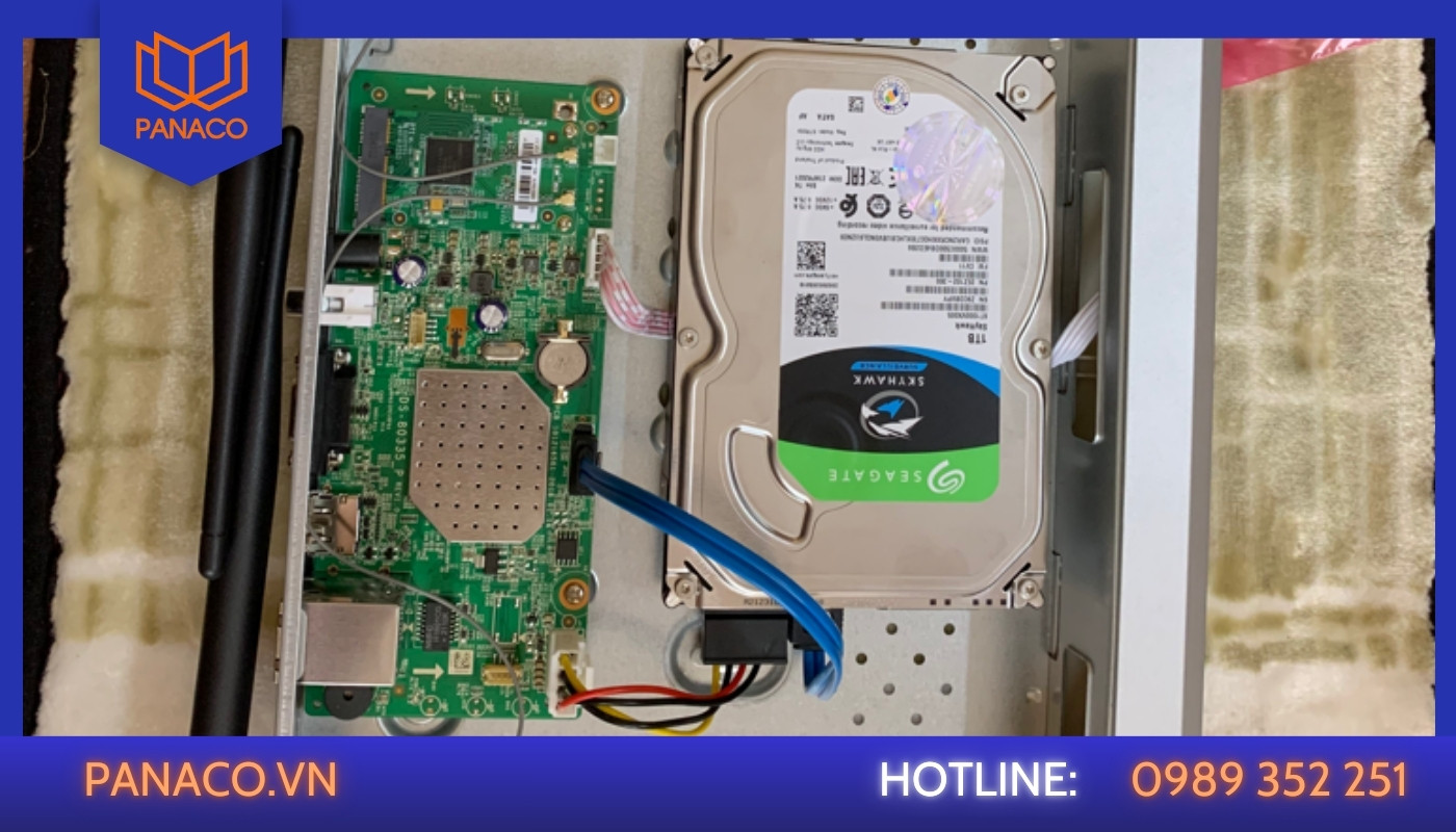 Lỗi Đầu ghi Dahua không nhận ổ cứng lưu trữ