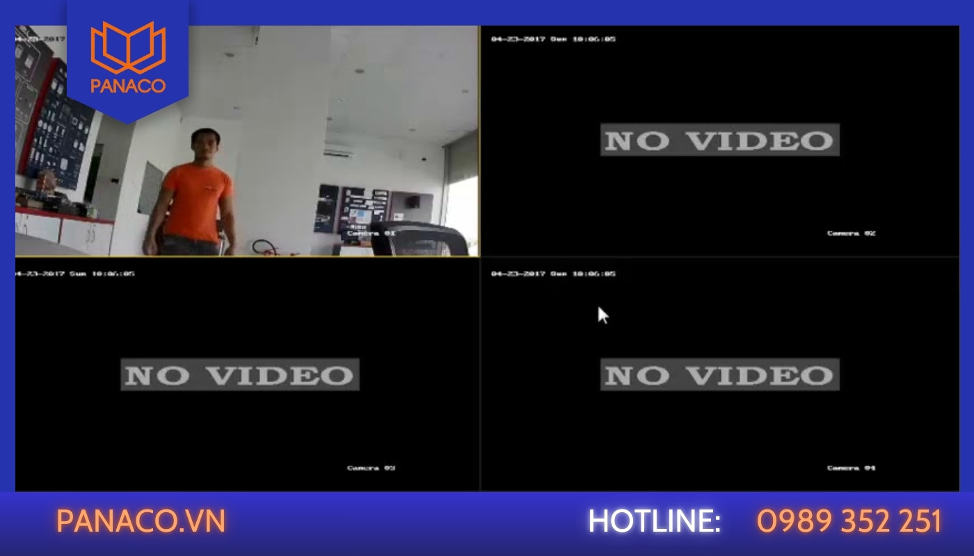 Camera Dahua bị mất hình đột ngột