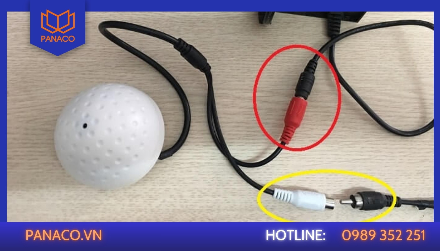 Một số camera Dahua muốn thu âm thì phải gắn thêm mic rời