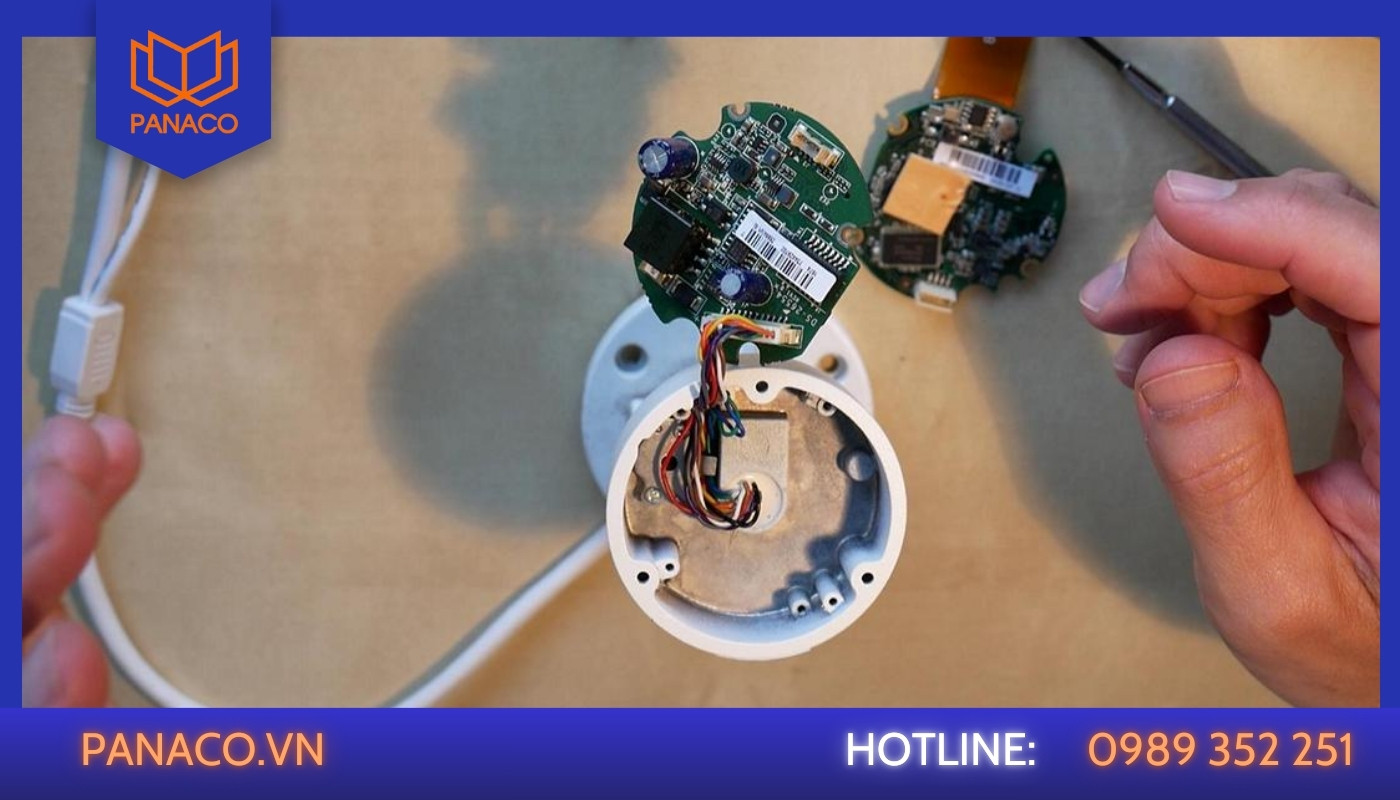 Camera Hikvision bị hỏng phần cứng