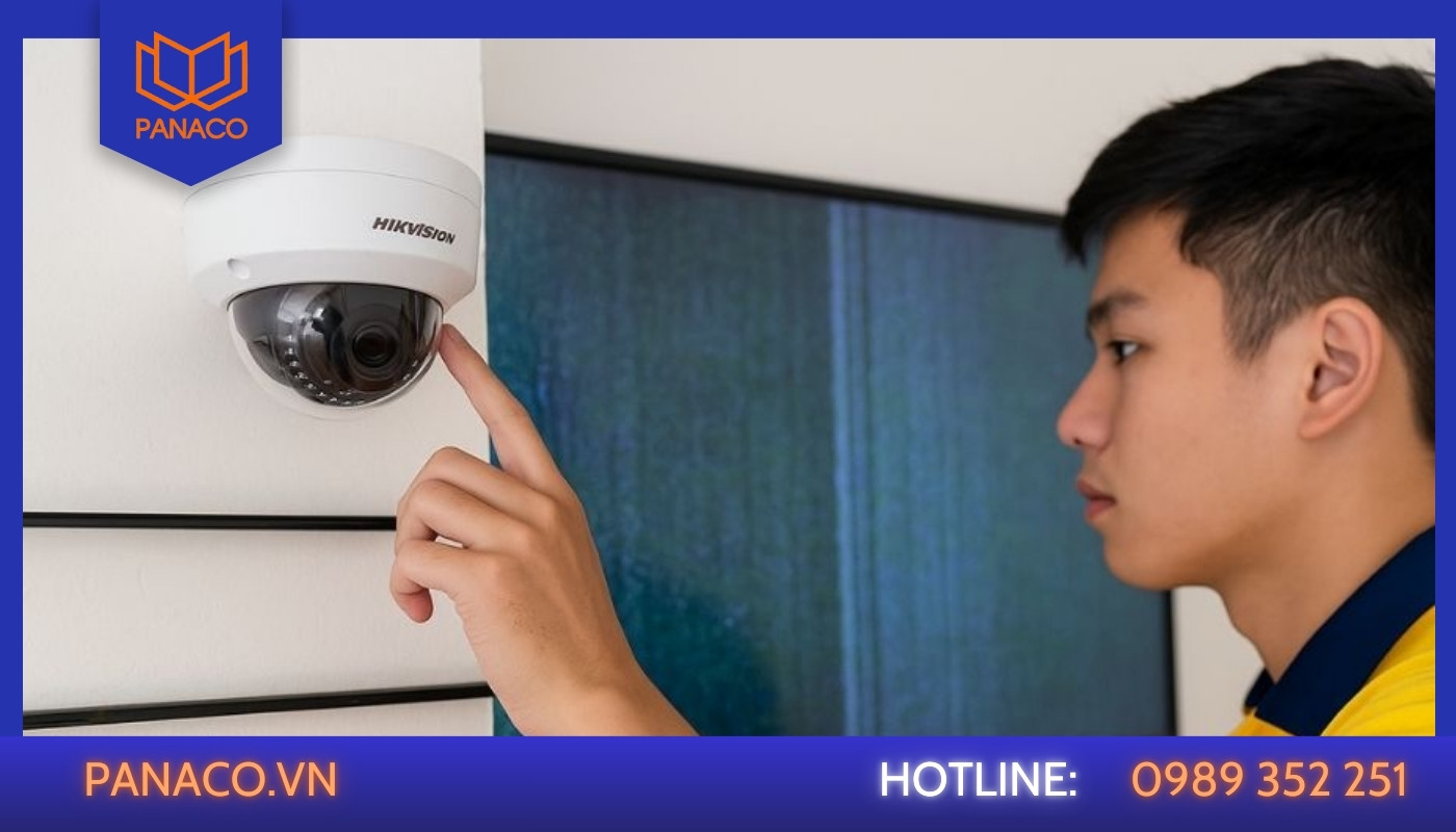 Camera Hikvision bị mờ, nhiễu, sai màu