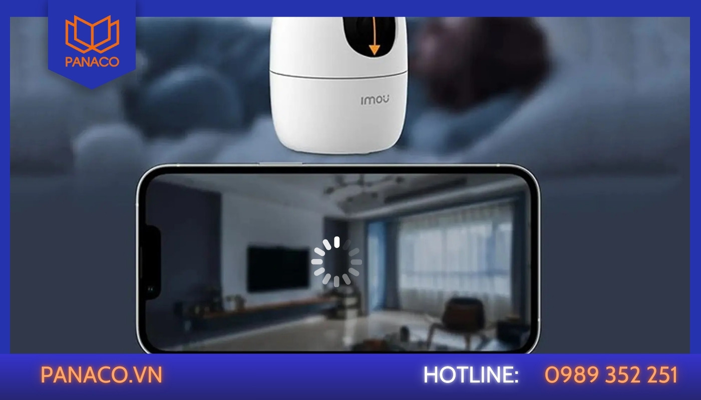 Camera Imou không lên hình _ màn hình đen