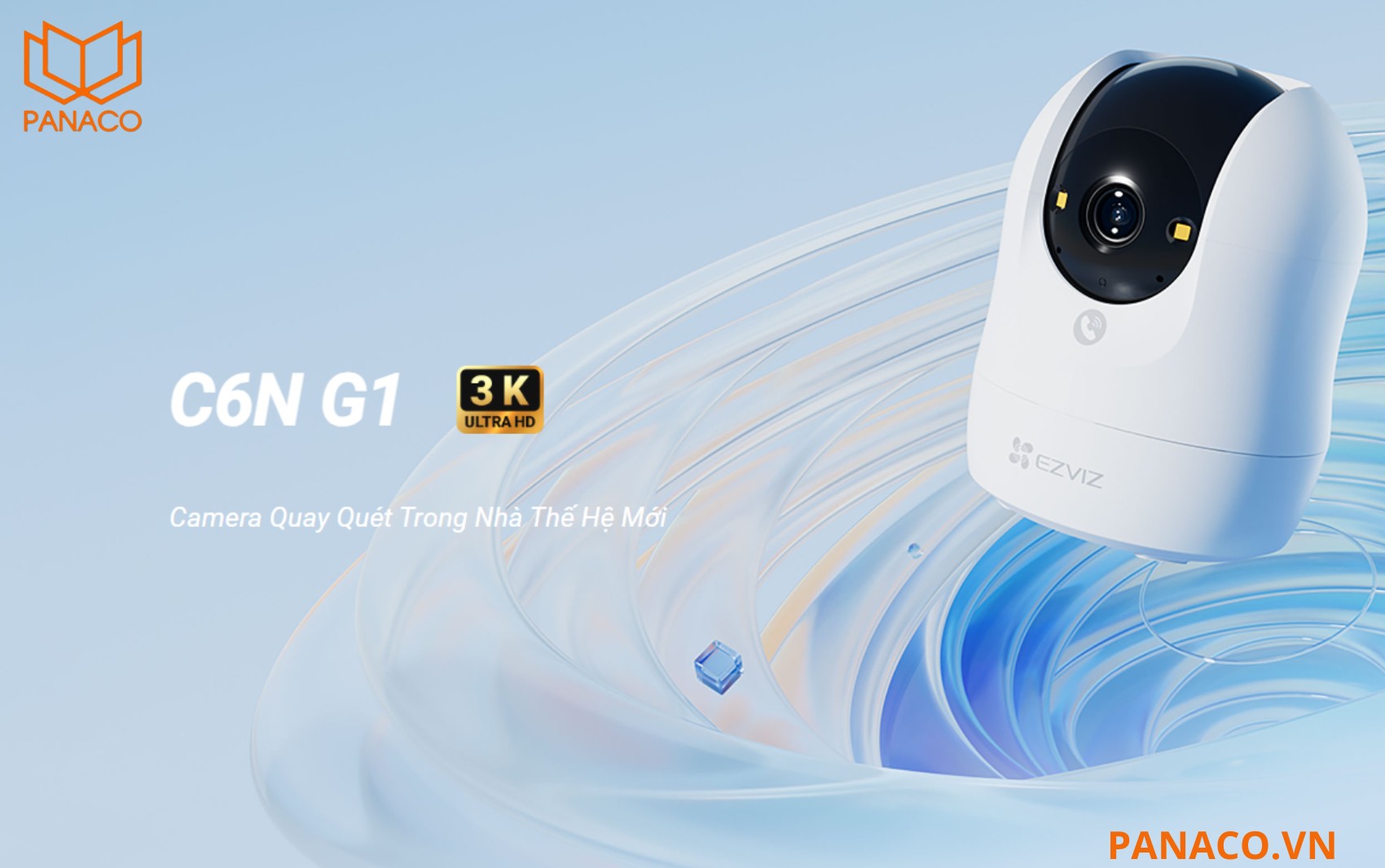 Camera quay quét Ezviz C6N G1 3K 5MP