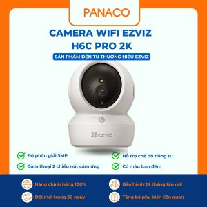 Camera Ezviz Xoay 360 Trong Nhà H6C Pro 2K (CS-H6c-R105-1L3WF)