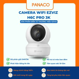 Camera Ezviz Xoay 360 Trong Nhà H6C Pro 3K (5.0MP)