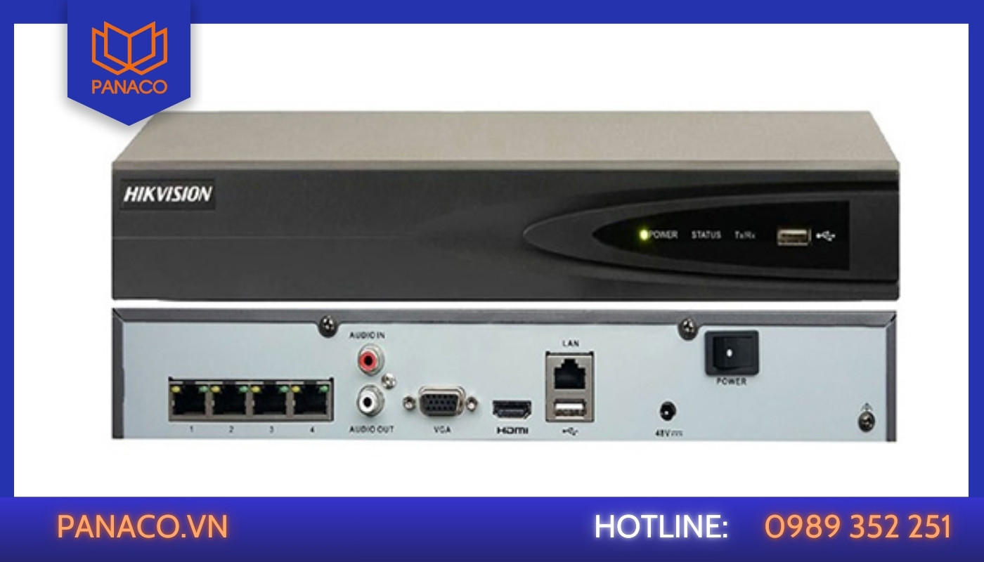 Đầu ghi 4 kênh – Giải pháp tiết kiệm cho hộ gia đình và cửa hàng nhỏ