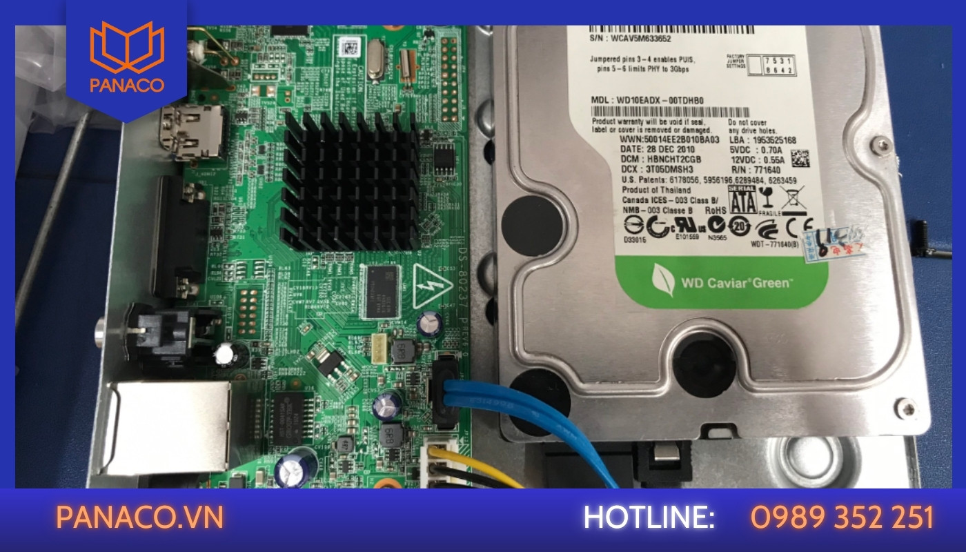 Đầu ghi Dahua đã sử dụng lâu năm, linh kiện xuống cấp