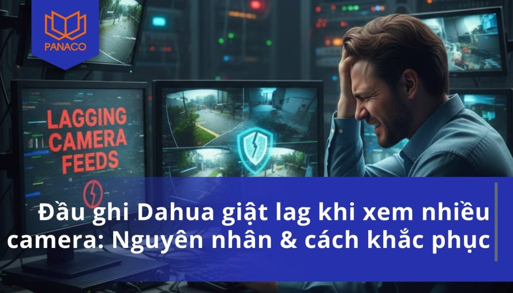 Hướng dẫn xử lý đầu ghi Dahua giật lag khi xem nhiều camera