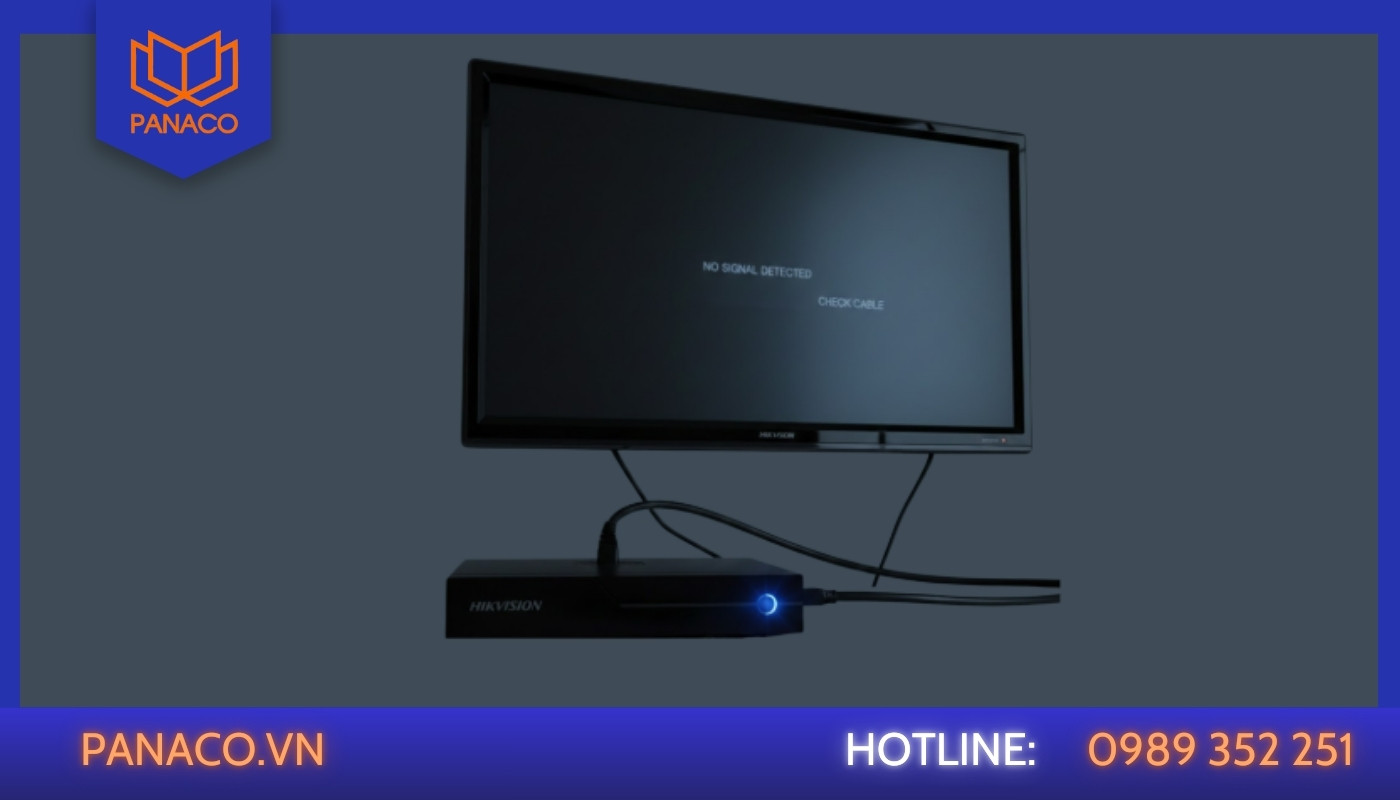 Lỗi đầu ghi Hikvision lên nguồn nhưng không lên hình