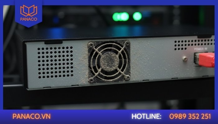 Quạt tản nhiệt đầu ghi hỏng hoặc kẹt bụi