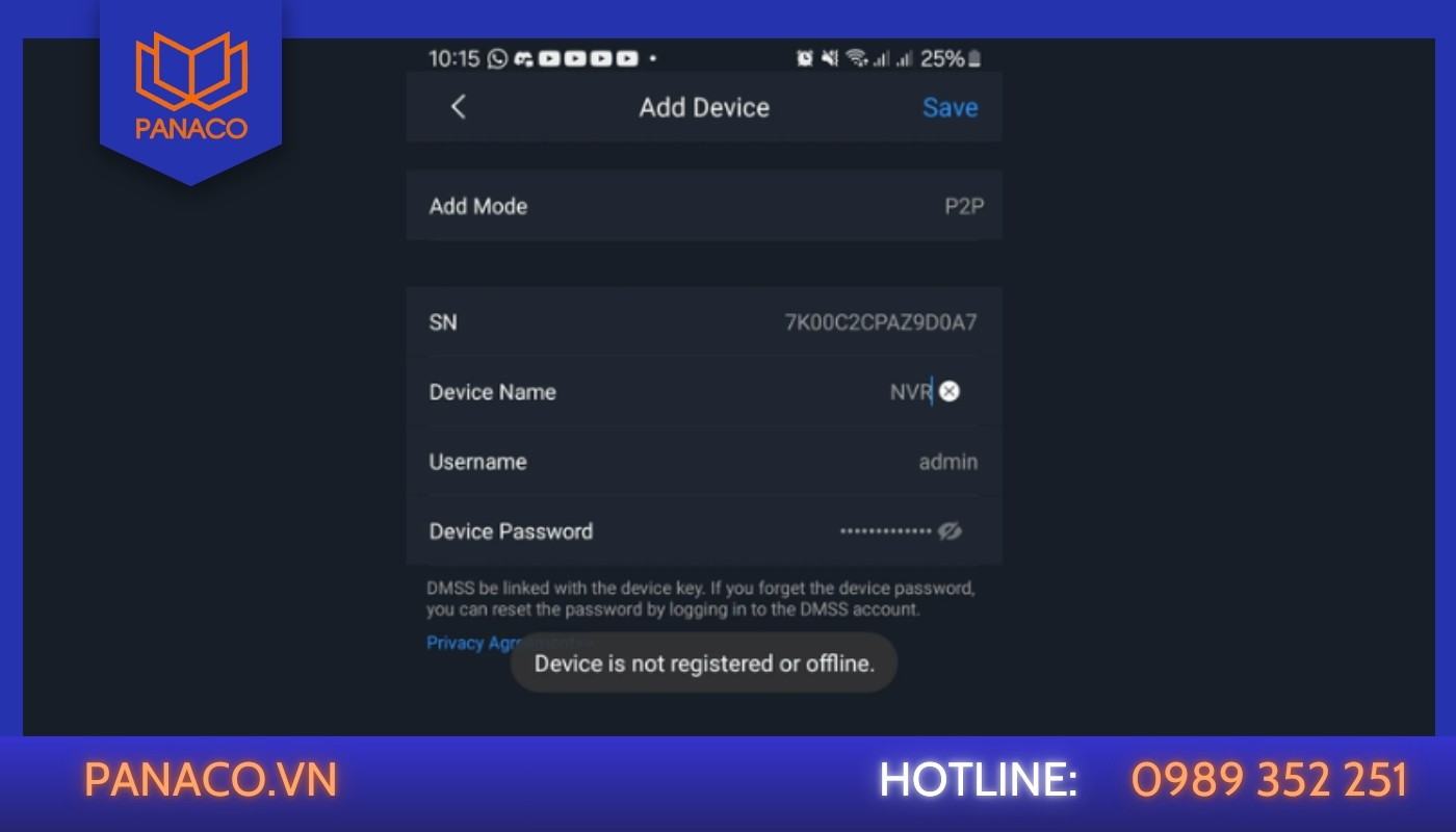 Dấu hiệu thường gặp khi không xem được camera Dahua bằng 4G