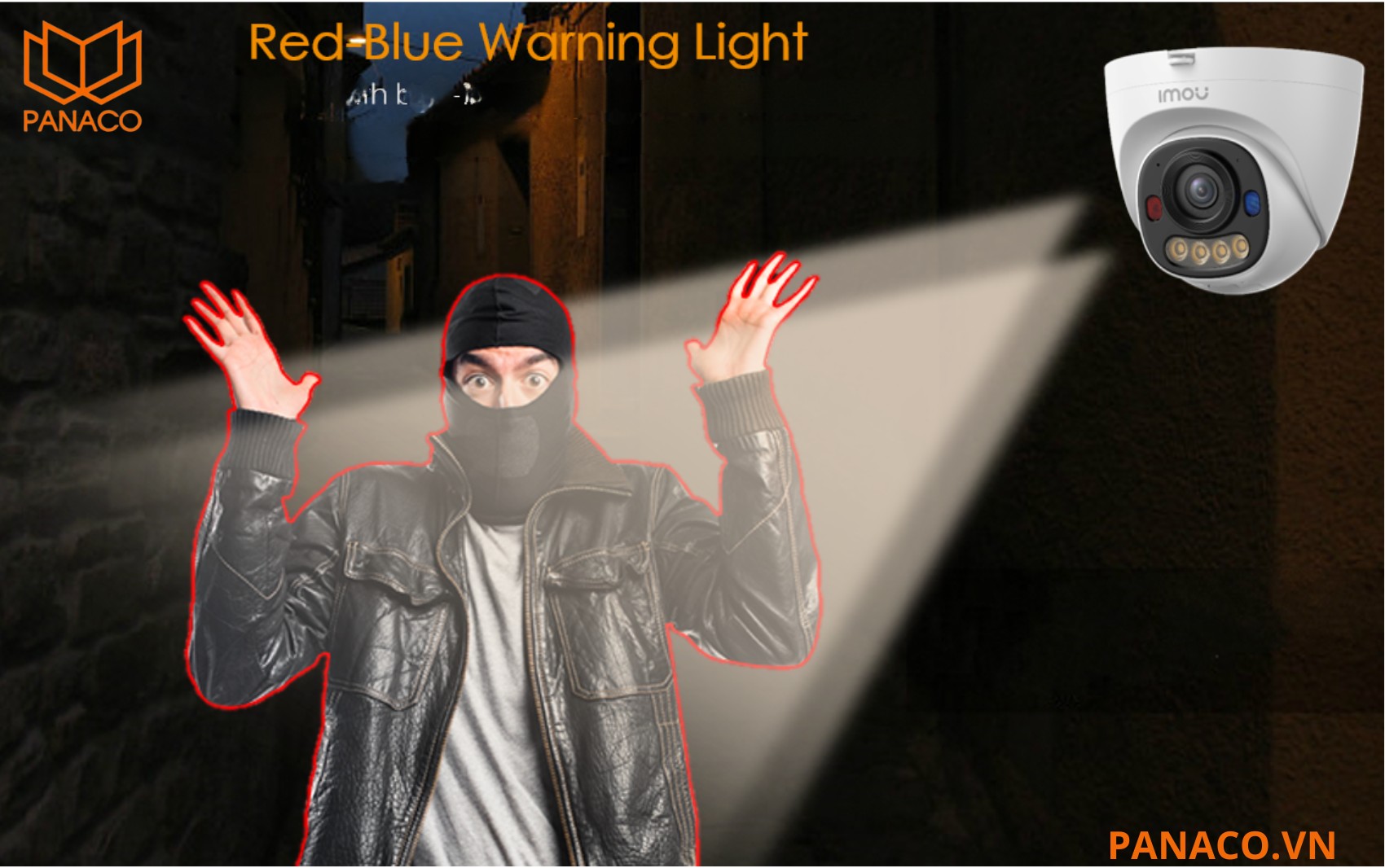 IPC-PS8DP-3V0 thiết kế hệ thống đèn spotlight chiếu sáng và đèn cảnh báo đỏ – xanh