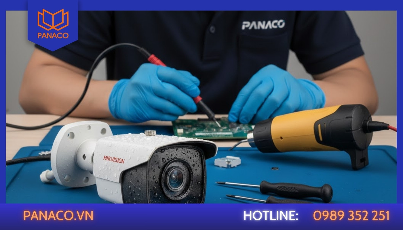 Dịch vụ sửa camera Hikvision bị vô nước tại Panaco