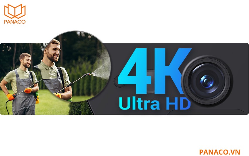 EZVIZ EB5 mang đến chất lượng hình ảnh đạt chuẩn 4K