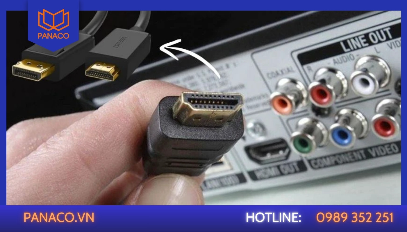 Kết nối HDMI / VGA giữa đầu ghi và tivi gặp vấn đề