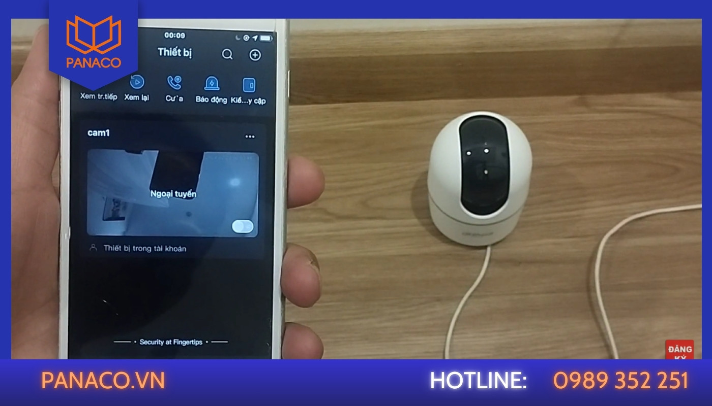 Không xem được camera Dahua qua điện thoại