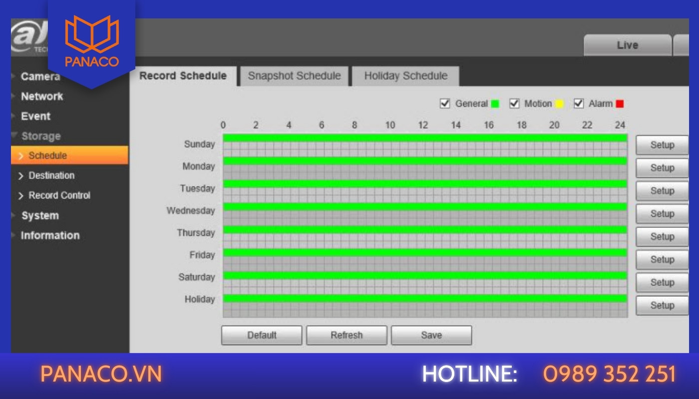 Cách khắc phục khi đầu ghi Dahua không lưu video lúc bật AI
