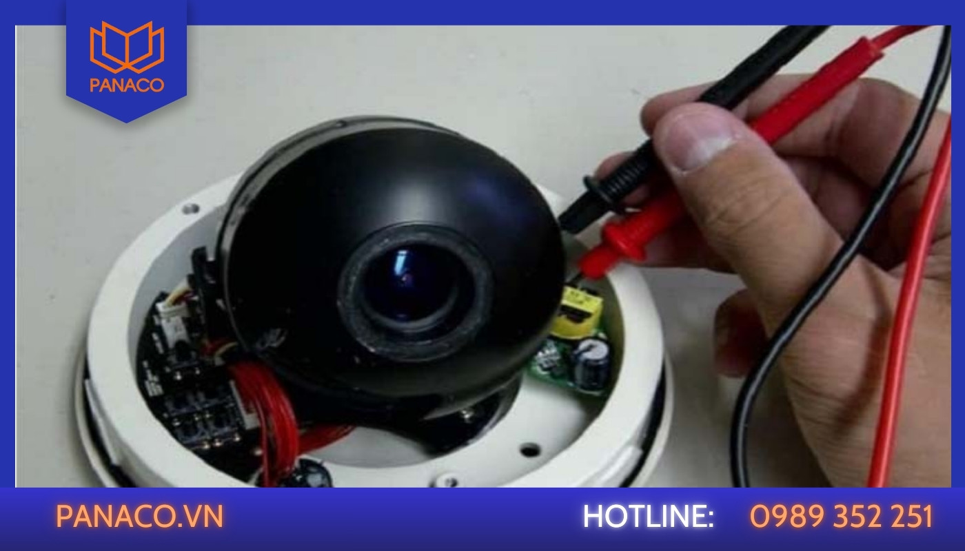 Lỗi kết nối âm thanh (đối với camera dùng mic rời)